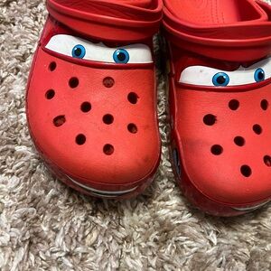 Lighting McQueen crocs